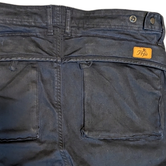 NWOT...PRPS Navy Side Zipper Skinny Pants...Size 33 - Picture 8 of 9